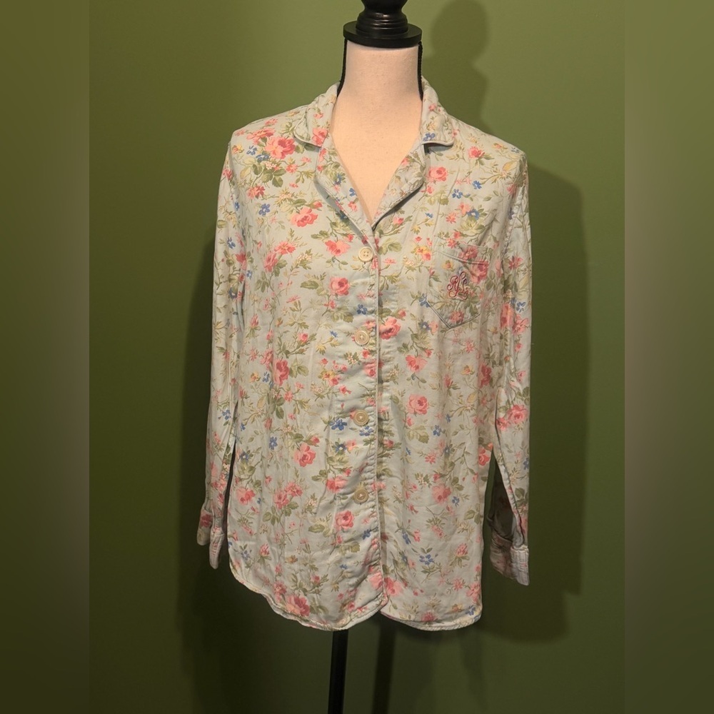 Lauren Ralph Lauren Floral Print Top - Picture 2 of 9